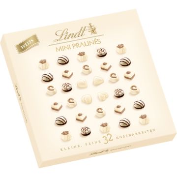 Lindt Mini Pralinés Weiß 163g-4000539114229