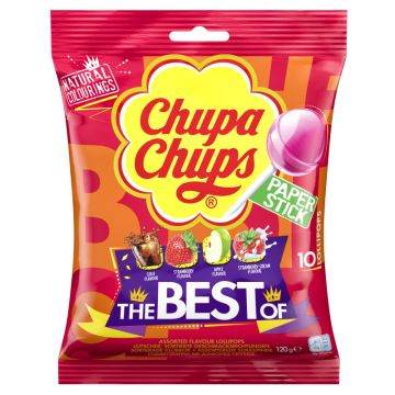 Chupa Chups CHUPA CHUPS THE BEST OF 10ER BEUTEL 120g-8410031132519