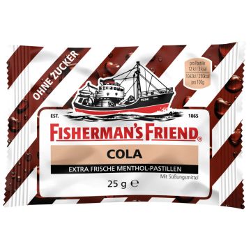 Fisherman's Friend Cola ohne Zucker 25g-5000357110365