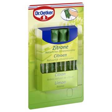 Dr. Oetker Natürliches Zitronen Aroma 4er 8ml-4000521140816