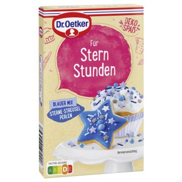 Dr. Oetker Für Stern Stunden Blauer Mix 60g-4000521025397