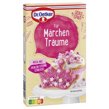 Dr. Oetker Für Märchen Träume Rosa Mix 60g-4000521025373