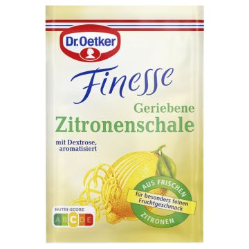 Dr. Oetker Finesse Geriebene Zitronenschale 3er 18g-4000521026110