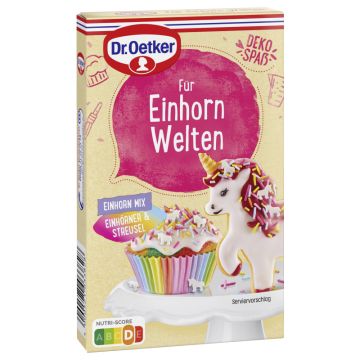 Dr. Oetker Für Einhorn Welten Einhorn Mix 60g-4000521033828