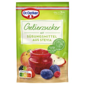 Dr. Oetker Gelierzucker m. Süßungsm. a. Stevia 350g-4000521011314