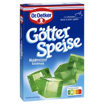 Dr. Oetker Götterspeise Koch. Waldmeister-Ges. 1,000L-4000521026745