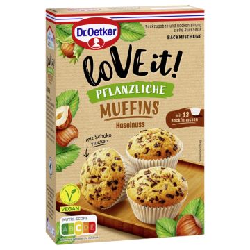 Dr. Oetker LoVE it! Pflanzliche Muffins RAC MB 435g-4000521032364