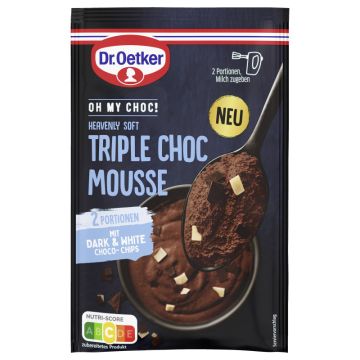 Dr. Oetker OH MY CHOC! Triple Choc Mousse RAC MB 200ml-4000521037888