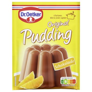 Dr. Oetker Original Pudding Schokolade 3er 1,500L-4000521211011