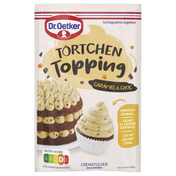 Dr. Oetker Törtchen Topping Caramel & Choc RAC MB 83g-4000521035112