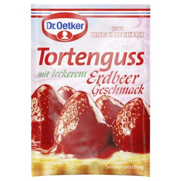 Dr. Oetker Tortenguss Erdbeer 3er 750ml-4000521021603