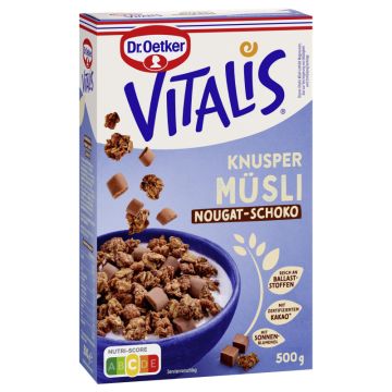 Dr. Oetker Vitalis Knuspermüsli Nougat-Scho. RAC MB 500g-4000521021870