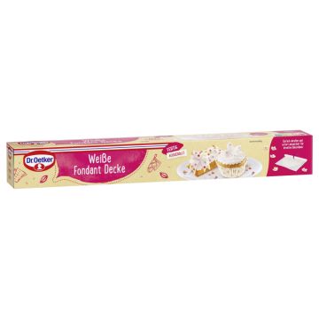 Dr. Oetker Weiße Fondant Decke 450g-4000521022273