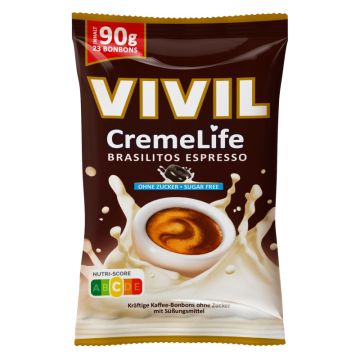 Vivil CremeLife Brasilito Espress ohne Zucker 90g-4020400697446