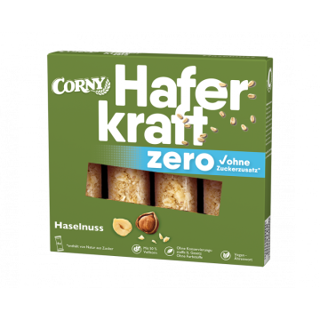 Corny Haferkraft Zero Haselnuss 4x35g-4011800599614