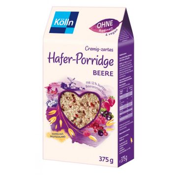 Kölln Cremig-zartes Hafer-Porridge Beere 375 g-4000540000726