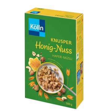 Kölln Knusper Honig-Nuss Hafer-Müsli 500g-4000540023169