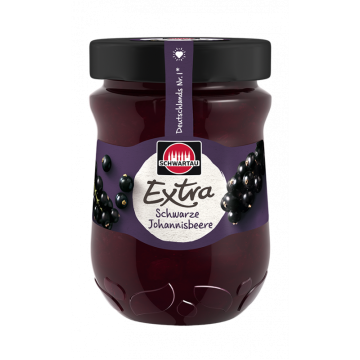 Schwartau Extra Schwarze Johannisbeere 340g-4011800841515