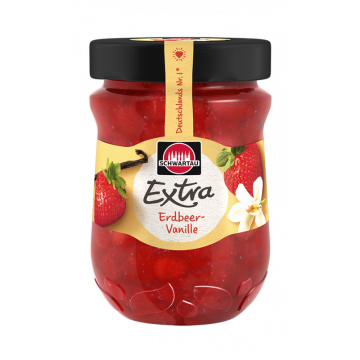 Schwartau Extra Erdbeer-Vanille 340g-4011800840617