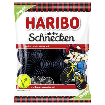  Haribo Lakritz Schnecken 175g-4001686102701