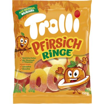 Trolli Pfirsichringe 150g-4000512463436