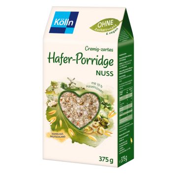 Kölln Cremig-zartes Hafer-Porridge Nuss 375g-4000540010763