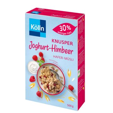 Kölln Knusper Joghurt-Himbeer Hafer-Müsli 500g-4000540003567