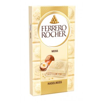 Ferrero Rocher Tafel Weiss 90g-8000500359884