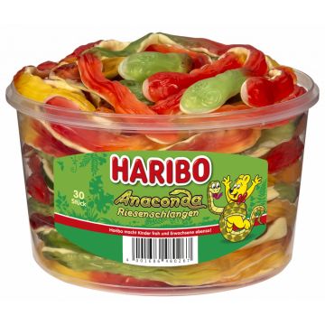 Haribo Anaconda Schlange Dose 30 Stk = 1200g-4001686480267