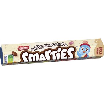 Smarties White Riesenrolle 120g-7613287899590