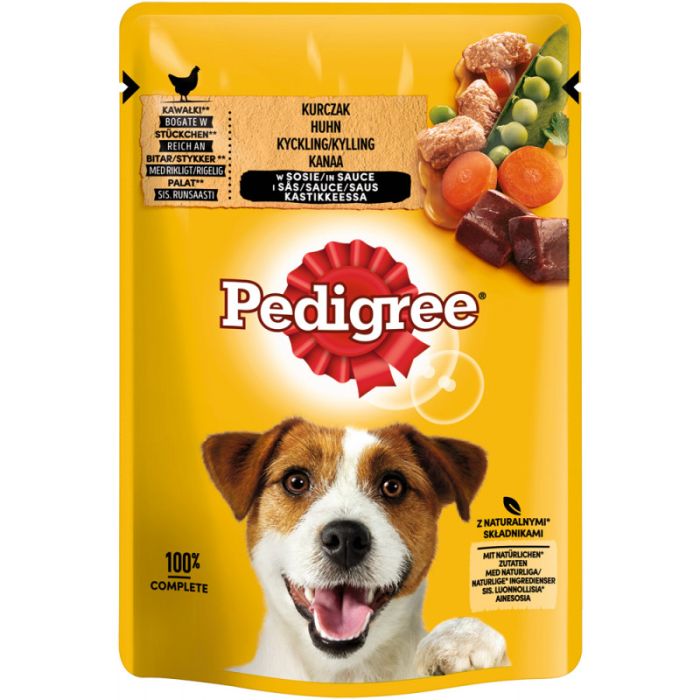 PEDIGREE® Portionsbeutel mit Huhn in Sauce 100g-5900951017322