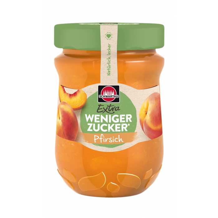 Schwartau Weniger Zucker Pfirsich 300g-4011800844615