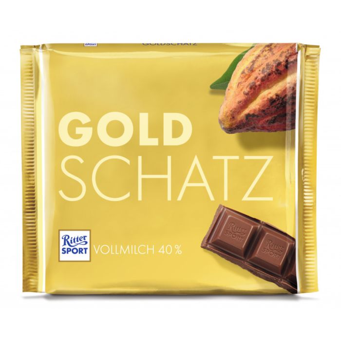 Ritter Sport 250G Goldschatz Tafel-4000417606006