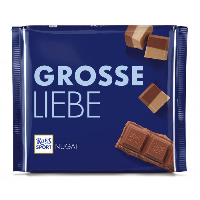 Ritter Sport 250G Nugat Tafel-4000417601001