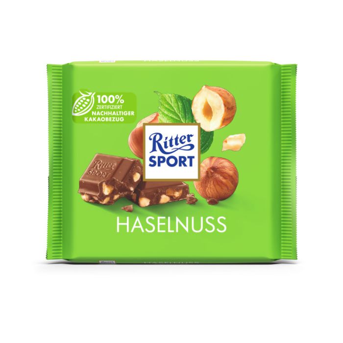 Ritter Sport 100G Haselnuss Tafel-4000417622211