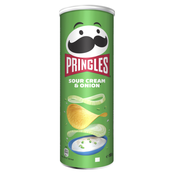 Pringles Sour Cream & Onion 165g-5053990127740