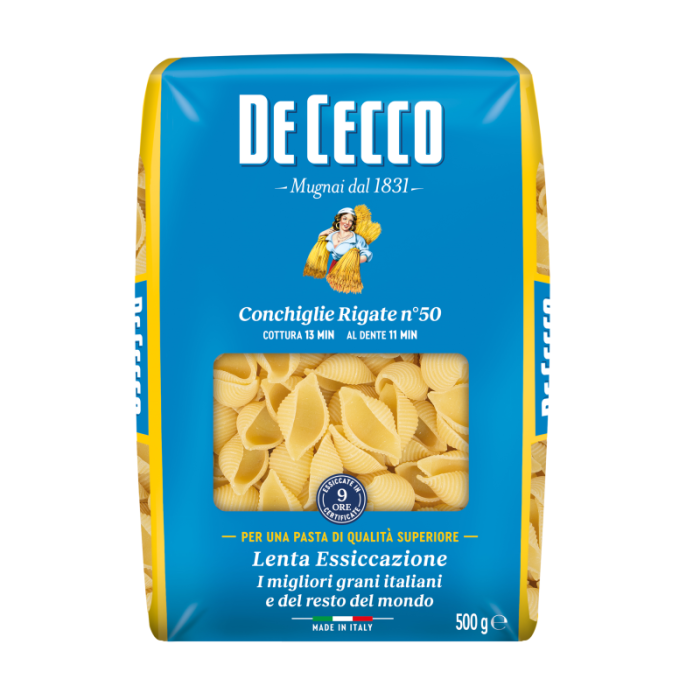 De Cecco Rigate No. 50 à 500g-8001250120502