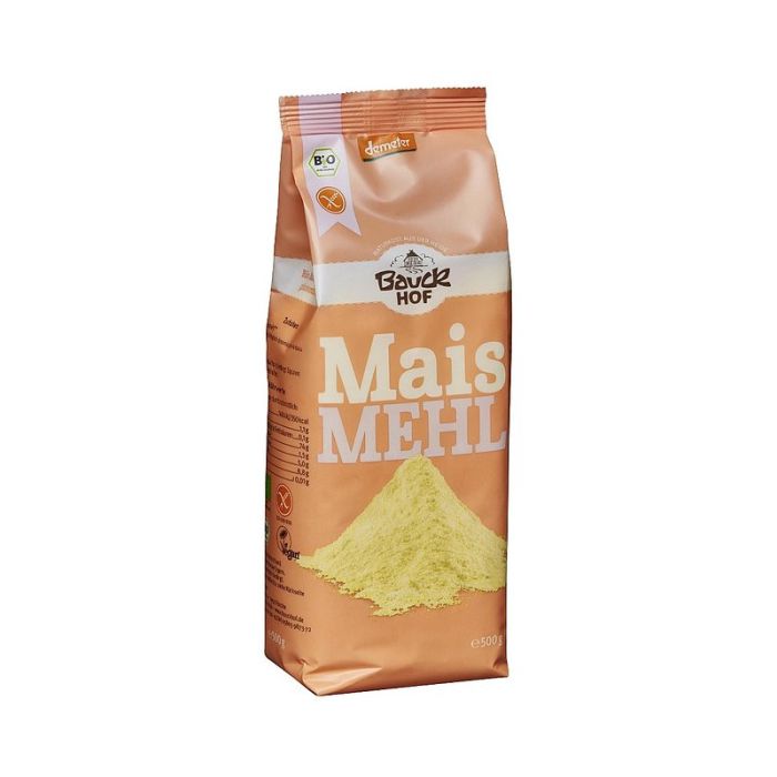 Bauckhof Maismehl 500g Demeter glutenfrei-4015637824871