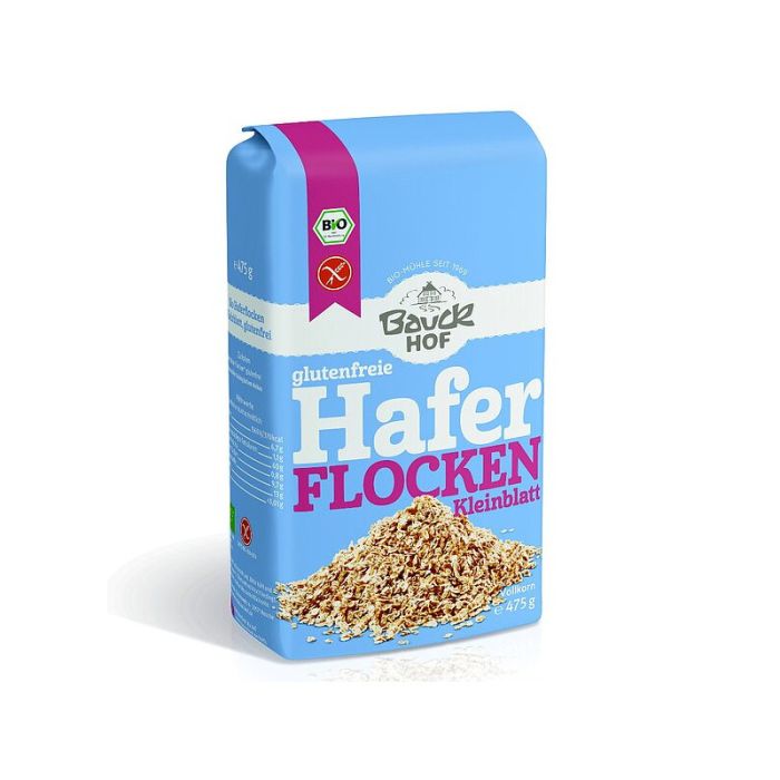 Bauckhof Haferflocken KB 475g Bio glutenfrei-4015637823645