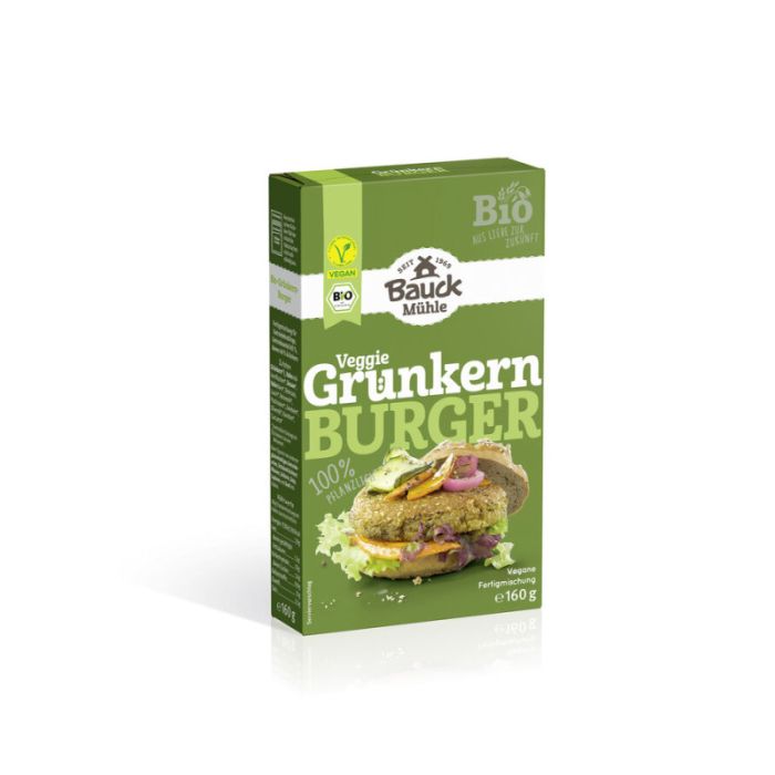 Bauckhof BIO Grünkern-Burger 160g-4015637004945