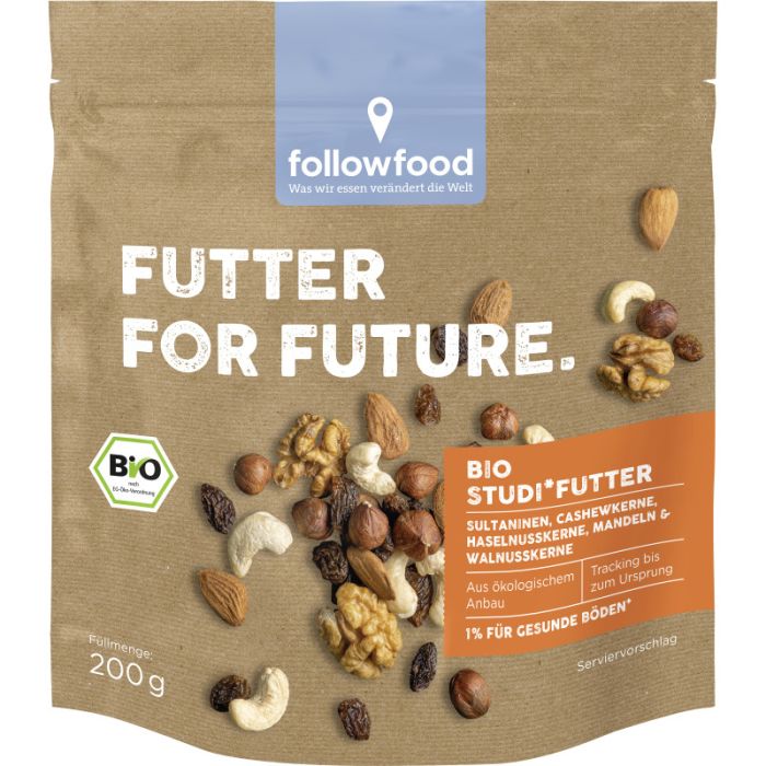 followfood BIO Studentenfutter 200g-4250073460959