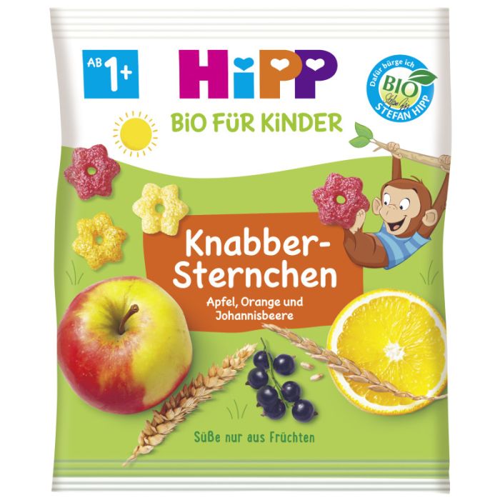 HiPP Bio für Kinder: Knabber Sternchen, 30g-4062300399518