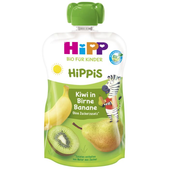 HiPP Bio für Kinder HiPPiS Kiwi in Birne-Banane, 100g-4062300278578