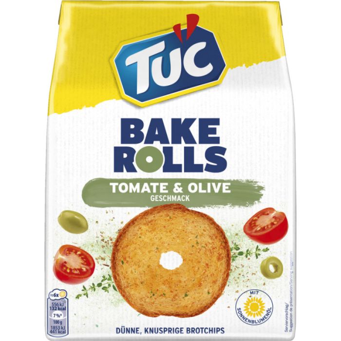 Tuc Back Rolls Tomato & Olive 150g-5201360660520