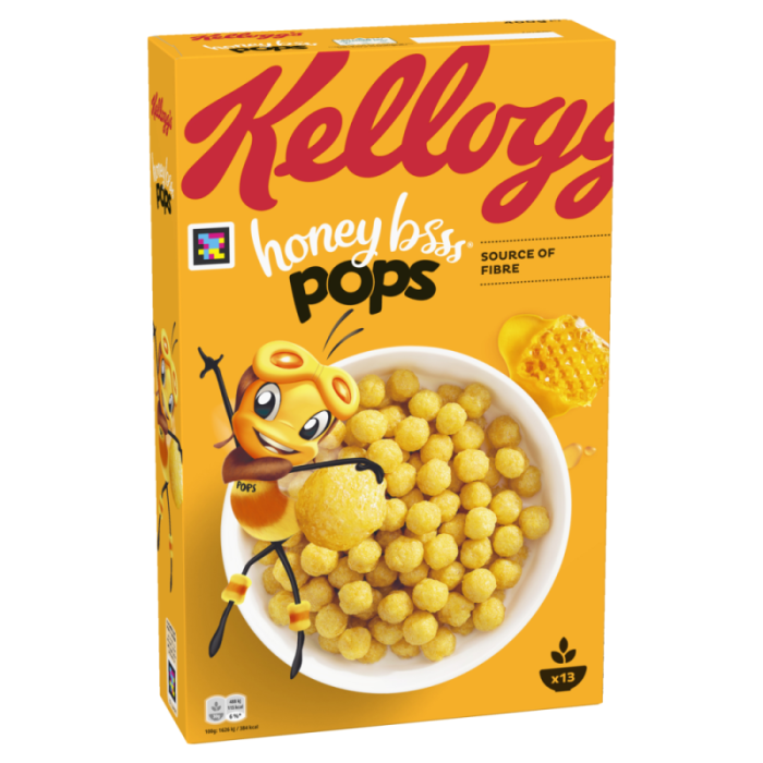 Kelloggs Honey Bsss Pops 400g-5059319023960