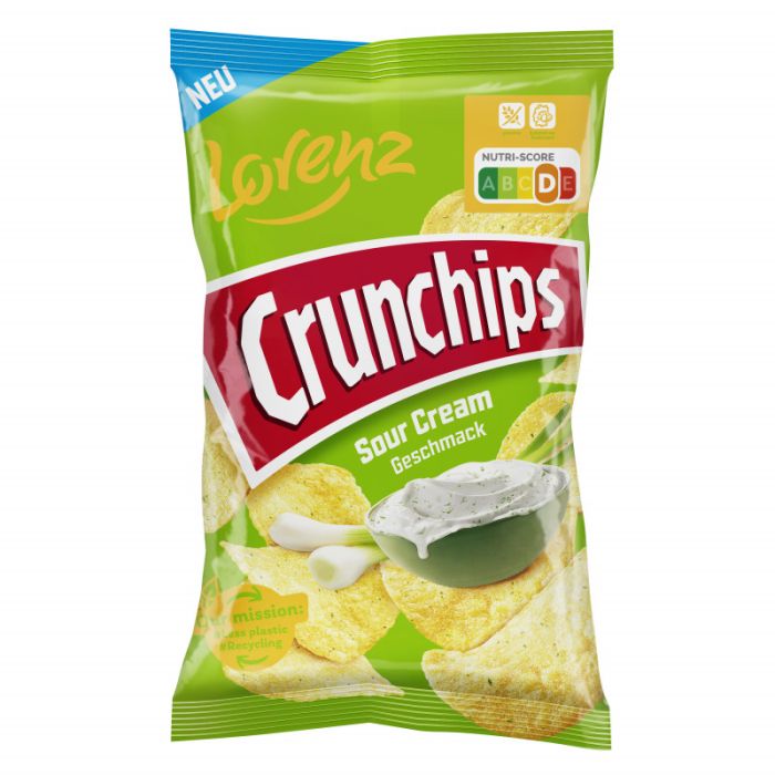 Crunchips Sour Cream 150g-4018077006883