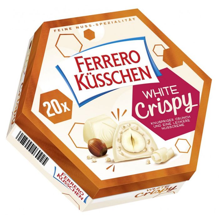 Ferrero Kuesschen white crunchy 172g-8000500387221