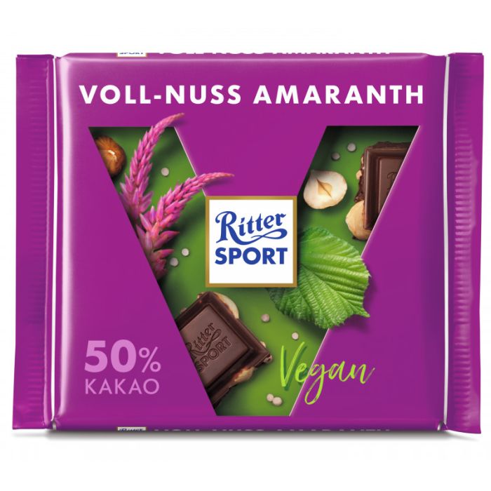 Ritter Sport Voll-Nuss Amaranth Tafel 100g-4000417104007