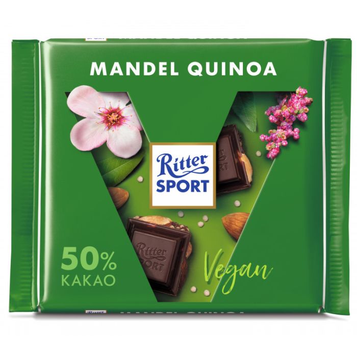 Ritter Sport Mandel Quinoa Tafel 100g-4000417103000