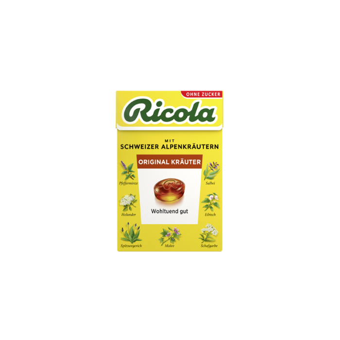 Ricola Kräuter Original 50g Box-7610700946008